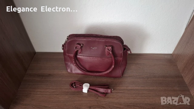 Дамска чанта David Jones – Бордо