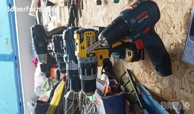 Стойки за инструменти Bosch, Makita, DeWalt, Milwaukee, Parkside, Einhell, Raider, MyProject 