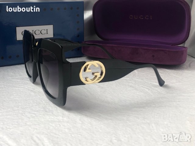 Gucci 2023 дамски слънчеви очила два цвята, снимка 9 - Слънчеви и диоптрични очила - 40791954