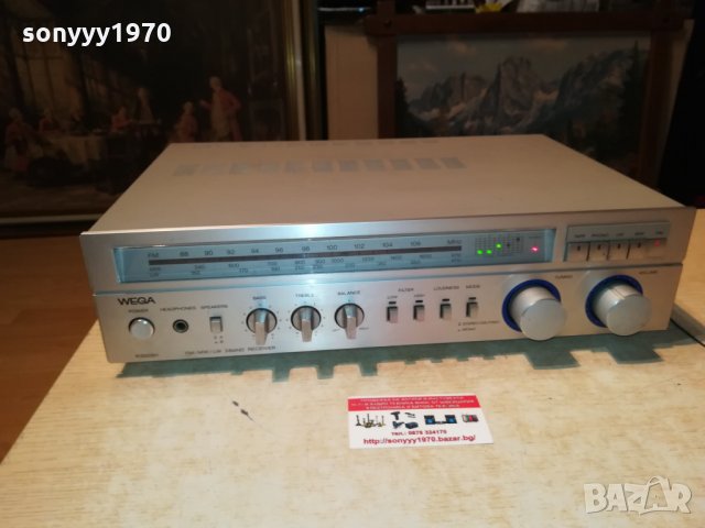 WEGA R350SH 350watt receiver-made in west germany 1509211958, снимка 2 - Ресийвъри, усилватели, смесителни пултове - 34145809