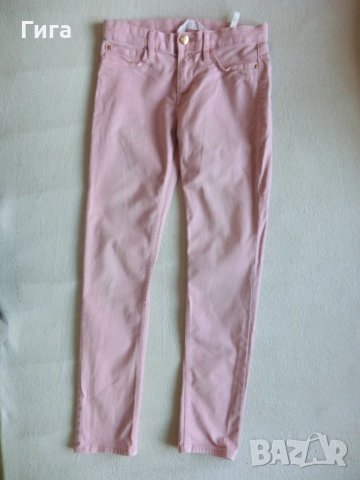 розови дънки клин НМ, снимка 2 - Детски панталони и дънки - 33748775