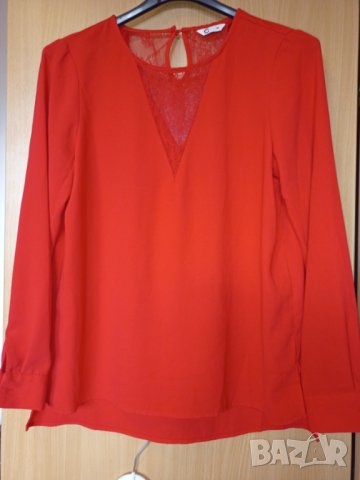 Червена риза Cubus As, 36 S, снимка 1 - Ризи - 38335125