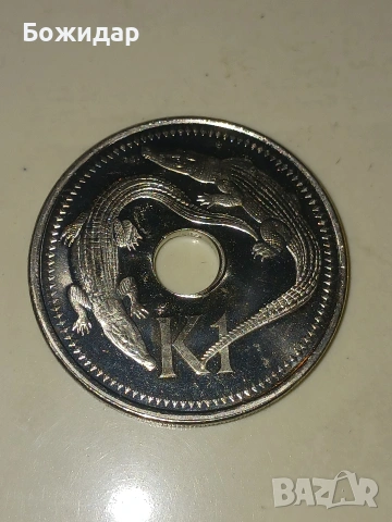 1 Кина.2004г.Папуа Нова Гвинея.