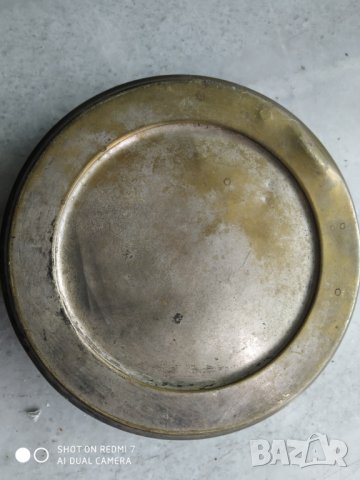стара метална купичка, снимка 4 - Други ценни предмети - 37945232