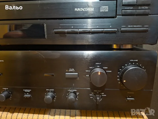 Yamaha AX'570 & KX-360, снимка 5 - Ресийвъри, усилватели, смесителни пултове - 56087037