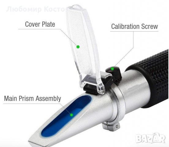 Рефрактометър за захарност и  плътност, снимка 3 - Друго - 30313739