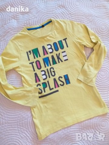 Лот , анцунг , спортно долнище , тениски , блузи 134 / 140, снимка 10 - Детски анцузи и суичери - 40682697