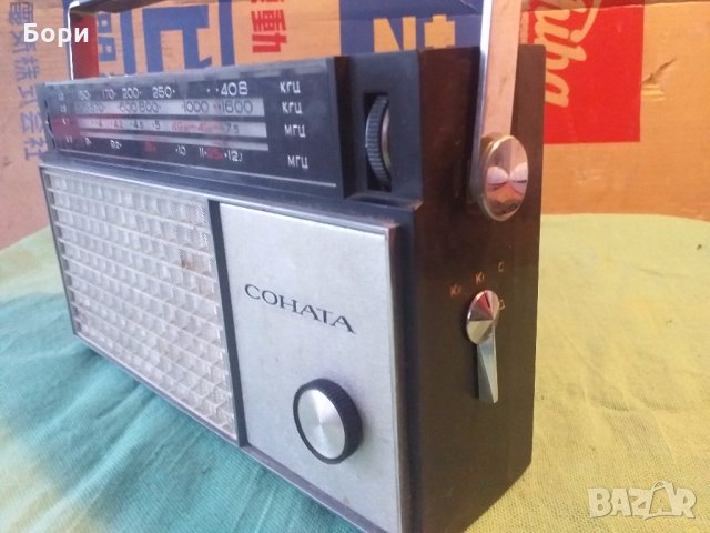 СОНАТА 1965г СССР  Радио, снимка 5 - Радиокасетофони, транзистори - 31455136