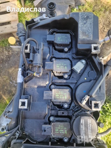 Двигател Mercedes w203 C200 Kompresor sport coupe 163 коня, снимка 9 - Части - 50589478