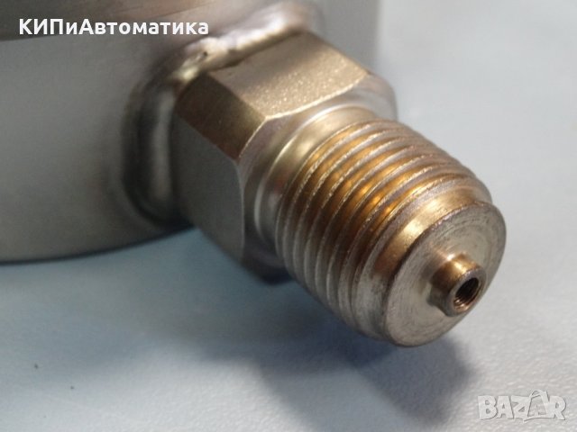 Манометър Nuova Fima Ф 100, 10 bar, снимка 6 - Резервни части за машини - 34464462