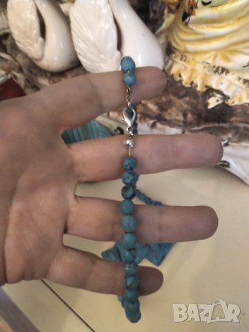 РЕТРО ОГЪРЛИЦА АРТ ДЕКО РЪЧНА ИЗРАБОТКА  НАМАЛЕНА, снимка 4 - Колиета, медальони, синджири - 42798272