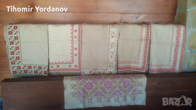 Бродирани карета., снимка 5 - Покривки за маси - 51794763