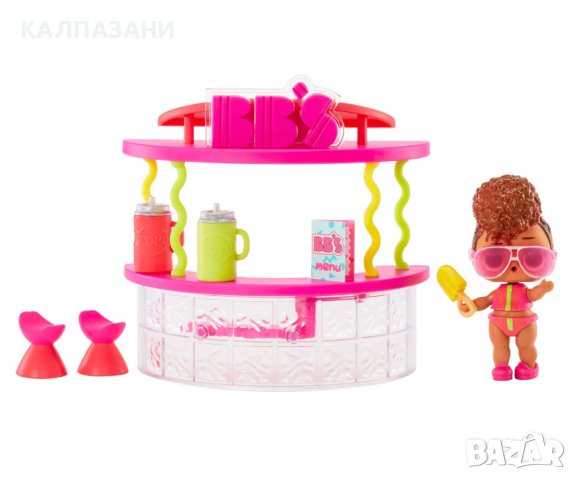 Кукла L.O.L. - 581642 - Комплект кукла с мебели, Snack Bar, снимка 3 - Кукли - 37290495
