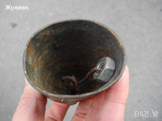  СТАР БРОНЗОВ ЧАН, снимка 6 - Антикварни и старинни предмети - 52650880