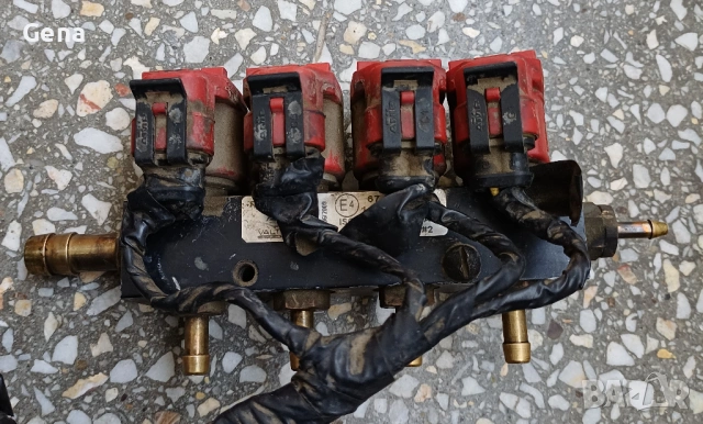 Изпарител Shark 1200, датчик за налягане LandiRenzo и инжектори Valtek за LPG /ГАЗ/, снимка 4 - Части - 54202711