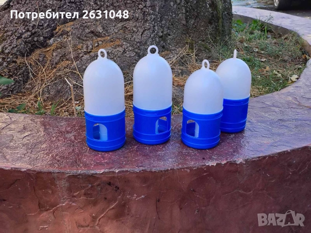 Поилка 1.5 литра за гълъби и птици , снимка 4 - Гълъби - 40000904