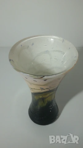 Ваза Gozo glass подписана, снимка 6 - Вази - 51055514