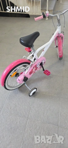 Колело за момиче розово модел Kids Bike Btwin 16 inch Doctor Girl 500 (4-6 years) - Pink, снимка 3 - Велосипеди - 54100078