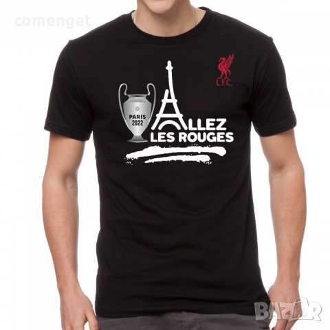 ФЕН тениски за финала LIVERPOOL /ЛИВЪРПУЛ 2022 Paris - 2 цвята!, снимка 2 - Тениски - 36686788