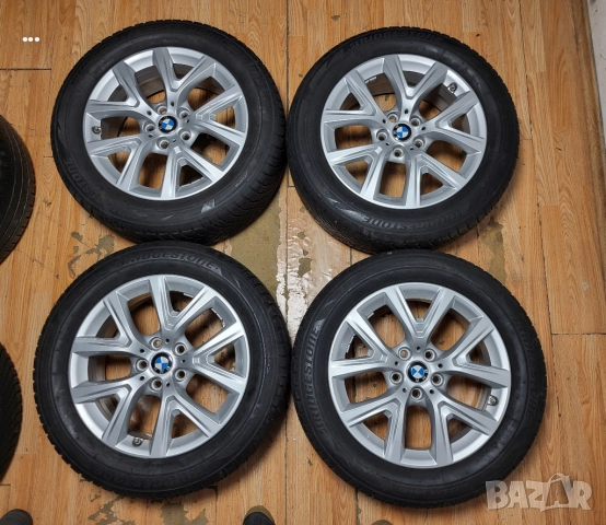 Bmw 17" 5x120 X1 X2 оригинални лети джанти Бмв 205/60/17, снимка 2 - Гуми и джанти - 52537626
