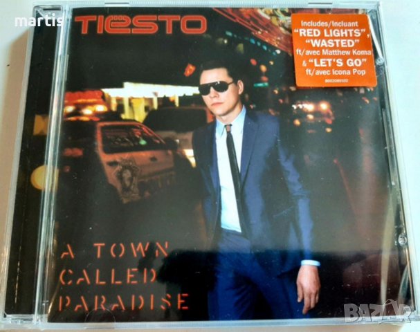 Tiësto* – A Town Called Paradise CD, снимка 1 - CD дискове - 39939816