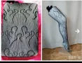 L/XL Черни чорапогащници на различни фигури , снимка 5