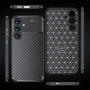 Samsung Galaxy S25 5G Удароустойчив Carbon Fiber Калъф и Протектор, снимка 6