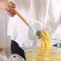 4234 Силиконова лъжица за спагети с дървена дръжка, снимка 3