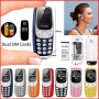 Мини телефон, BM10, с промяна на гласа, малък телефон, L8Star BM10, Nokia 3310 Нокия, mini telefon, снимка 2