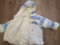 Бебешка пухена жилетка- 74 размер, снимка 2