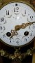 Рядьк уникално красив френски мраморен часовник от началото на 19 век , снимка 6