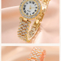 Луксозен комплект часовник с аксесоари, снимка 1 - Дамски - 44513848