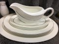 Сервиз за хранене "Цветето на живота"за 12 човека използваем в съдомиялна машина, снимка 4