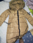 Зимно дамско якенце Цвят Камел, снимка 1