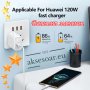 Супер Бърз заряден кабел 120 W 10 A USB Type C бързо зареждане за зарядно за Xiaomi Samsung Huawei H, снимка 6