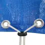 vidaXL Покривало за басейн от PE, кръгла форма, 540 см, 90 г/м2, снимка 4