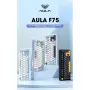 AULA F75 Безжична механична клавиатура Type-C с три режима и уплътнение, бяла, снимка 2
