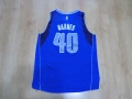 баскетболен потник dallas mavericks barnes # 40 nba adidas екип тениска спортен мъжки оригинален XL, снимка 2
