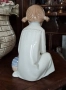 Порцеланова фигура "Момиченце с количка и кукла- бебе" – Nao by Lladro, Испания, 1977 г., снимка 5