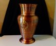 Медна ваза,кана,поставка 3 кг. , снимка 9