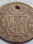 Сребърна монета 2 реала 1785г. Карлос трети Мадрид Испания 13785, снимка 7