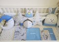 Спален комплект чаршафи и възглавнички за бебе, снимка 1 - Спално бельо и завивки - 30912485