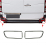 Хромирани капаци за Рефлектор за Mercedes Sprinter, VW Crafter след 2006 година, снимка 1
