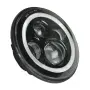 Комплект Кръгли LED фарове 7" 70W H4 – GUN1147, снимка 5