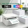Нов Canon PG-560XL CL-561XL Комплект Мастилници Черна + Цветна с Чип за принтер печат мастило тонер, снимка 2