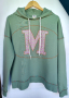 Суичър с качулка Missoni бледо зелен-сив, снимка 4