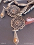 Дамски колан РЕТРО стил много красиво орнаментиран с камъни 27108, снимка 2
