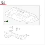 Тампон капак на двигателя 32122-RSA-000 Honda Accord Civic, снимка 2