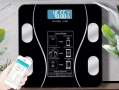 Домакински кантар за телесно тегло до 150кг с блутут и LCD дисплей, снимка 6
