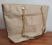 Дамска чанта в кремаво-бежов цвят, снимка 7